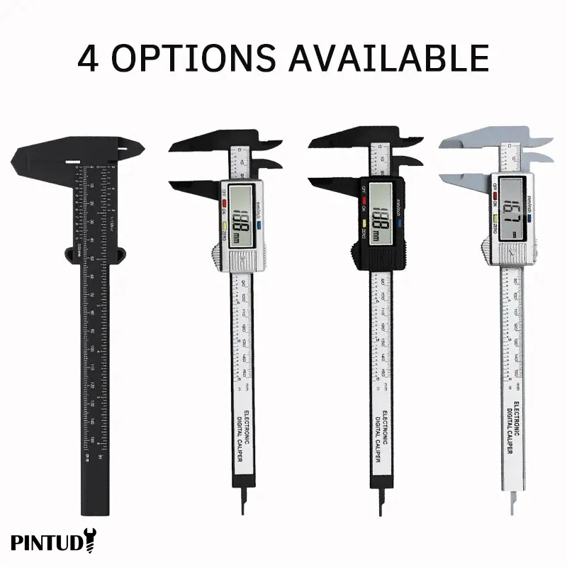 Digital Caliper 150Mm Stainless Steel - Kaliper Vernier plastik, alat ukur 0