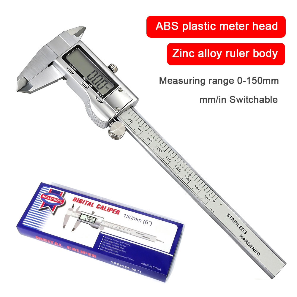 Kaliper Digital Paduan Seng 0- - Digital Caliper 150Mm Stainless Steel ulasan dan harga