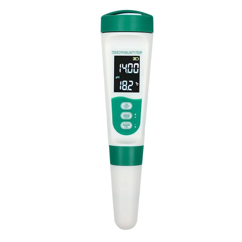AT02-5 In1 Meteran PH Digital  - Ph Meter Digital Water Tester ulasan dan harga