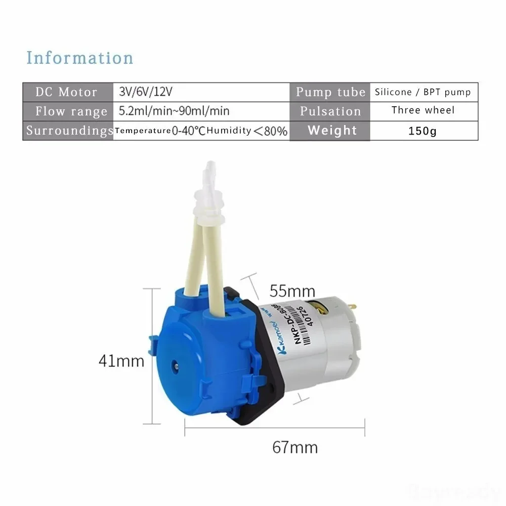 DC 12V 24V Pompa Dosis Pompa P - Mini Peristaltic Pump 12V ulasan dan harga