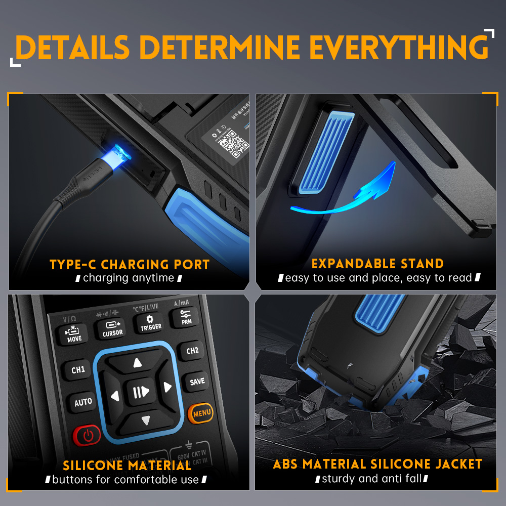 2C23T Osiloskop Digital 3-in-1 - Fnirsi Digital Oscilloscope Handheld ulasan dan harga
