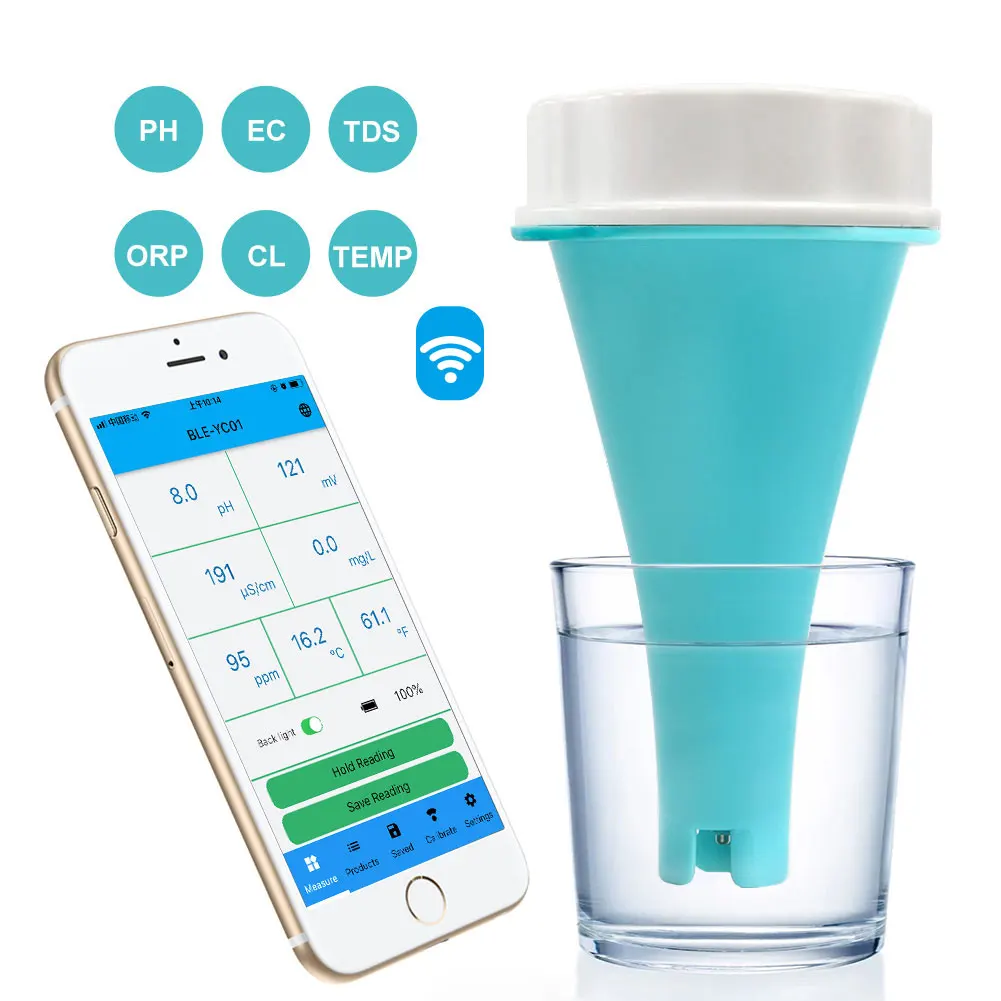 6 in 1 Alat Ukur Kualitas Air  - Ph Meter Digital Water Tester ulasan dan harga