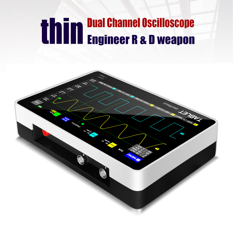 FNIRSI 1013D, Osiloskop Tablet - Fnirsi Digital Oscilloscope Handheld ulasan dan harga
